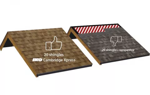 Cambridge Xpress comparison shingles competitor